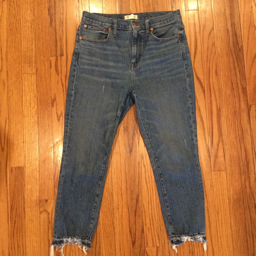 Madewell High-Rise Slim Crop Boyjean Jeans 29